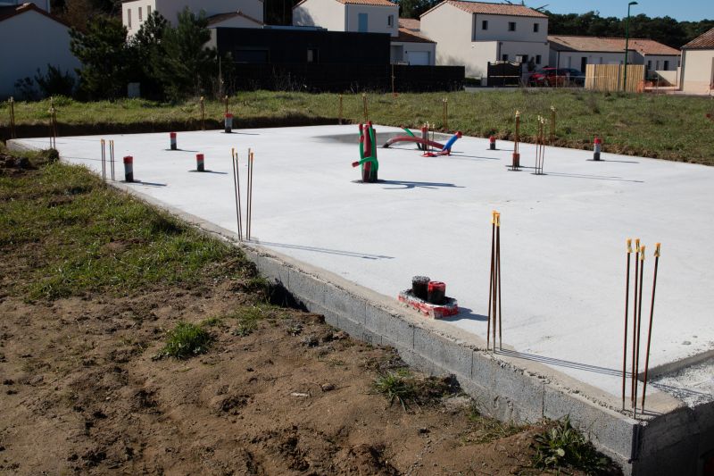 Foundation Slab Construction in Fredericksburg, VA