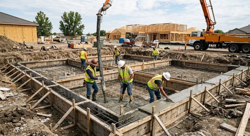 Foundation Wall Installation in Fort Worth, TX