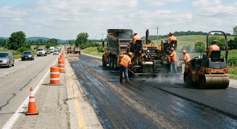 Highway Resurfacing in Little Rock, AR