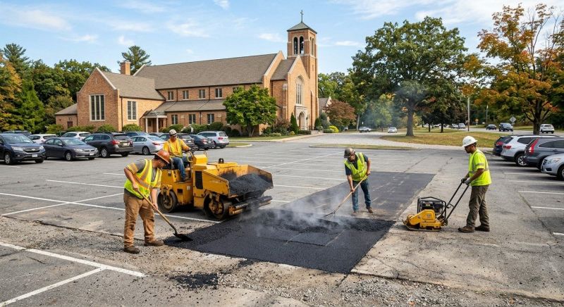 Parking Lot Repair in Bluffton, SC