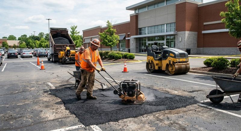 Parking Lot Repair in Pasadena, CA
