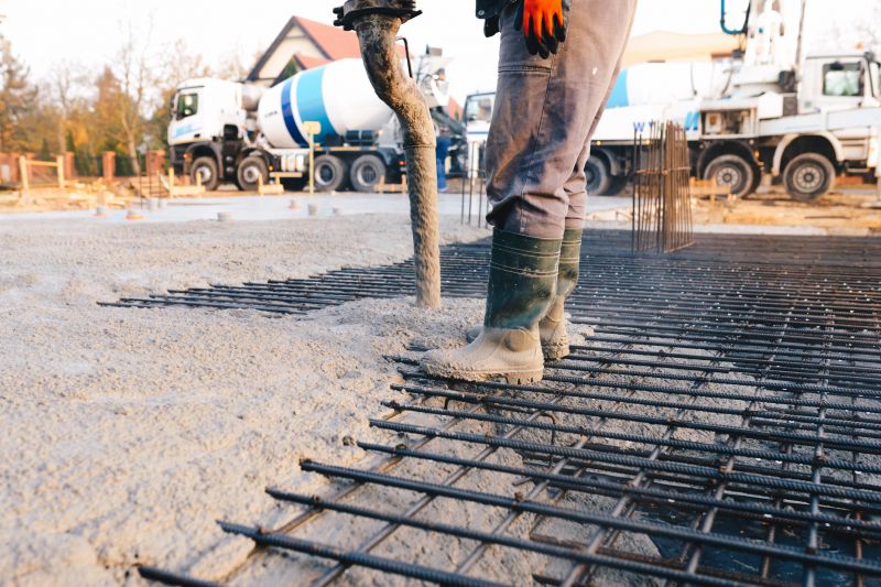 Poured Foundation Installation in Greenville, SC