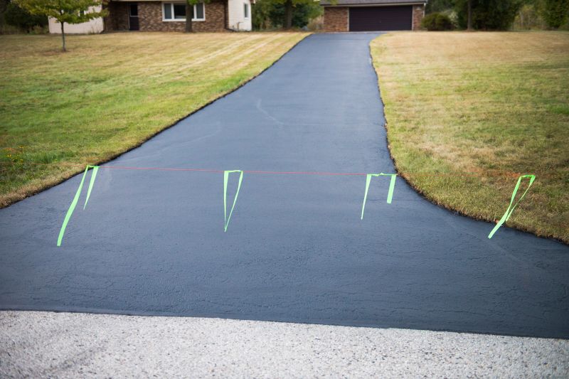 New Asphalt Driveway Installation