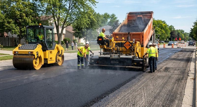 Street Paving in Orange County, CA